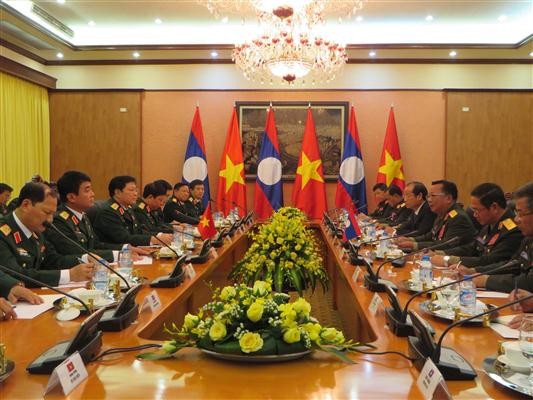 Vietnam, Laos enhance defence links - ảnh 1